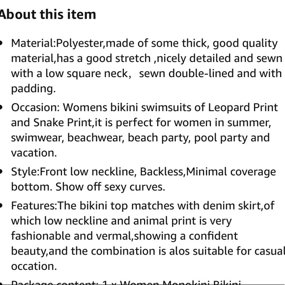 High Cut Leopard Bikini - Picture 5 of 6